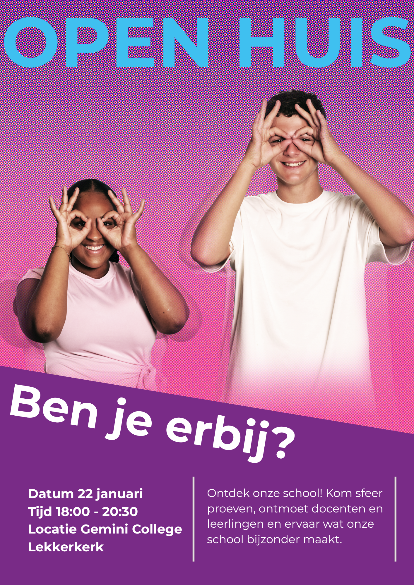 Post Open huis 2025-2026 Post Open huis 2025-2026